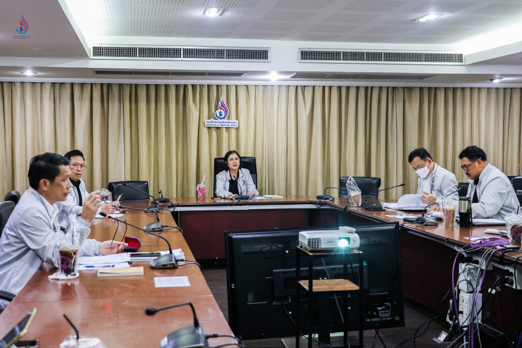 การประชุมคณะทำงานทบทวนและปรับปรุงวิธีการปฏิบัติงานของพนักงานเจ้าหน้าที่ ตามกฎหมายที่อยู่ในความรับผิดชอบของกรมโรงงานอุตสาหกรรม ครั้งที่ 3-2/2569