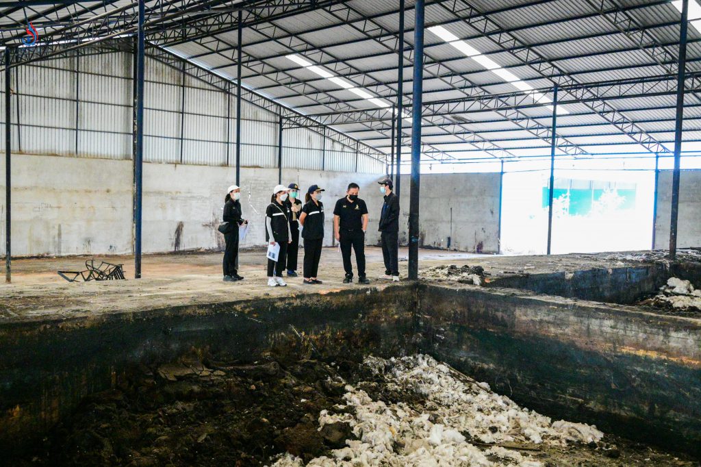 การดำเนินโครงการฯ ระยะที่ 1 เมื่อปี 2566-2567 ได้กำจัด/บำบัดของเสียบนดินทั้งในและนอกโรงงาน ซึ่งเป็นส่วนที่อันตรายและมีความเร่งด่วนมากที่สุดก่อนแล้ว จำนวนกว่า 13,000 ตัน