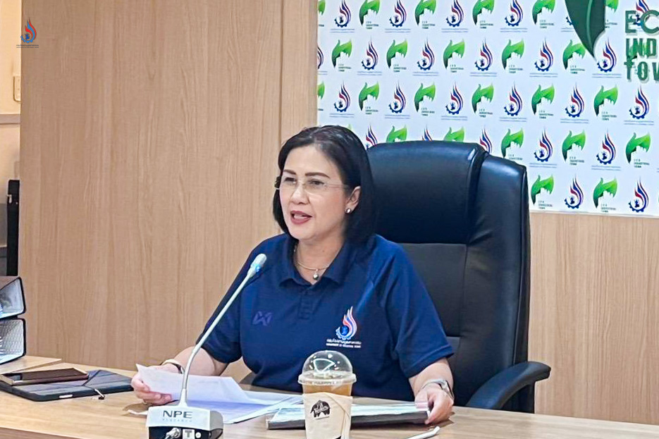 นางสาวอารยา ไสลเพชร รองอธิบดีกรมโรงงานอุตสาหกรรม ในฐานะรองประธานคณะกรรมการชำนาญการการพัฒนาเมืองอุตสาหกรรมเชิงนิเวศ เป็นประธานการประชุมคณะกรรมการฯ ครั้งที่ 10-2/2569