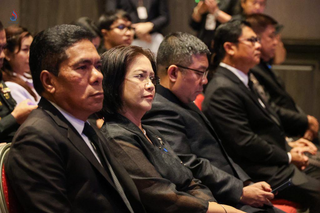 นางสาวอารยา ไสลเพชร รองอธิบดีกรมโรงงานอุตสาหกรรม ร่วมแสดงพลังสนับสนุนความเสมอภาค ยุติธรรม สันติภาพ และยกย่องบทบาทสตรี