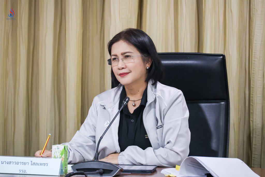 นางสาวอารยา ไสลเพชร รองอธิบดีกรมโรงงานอุตสาหกรรม เป็นประธานการประชุมคณะทำงานฯ ครั้งที่ 1/2569