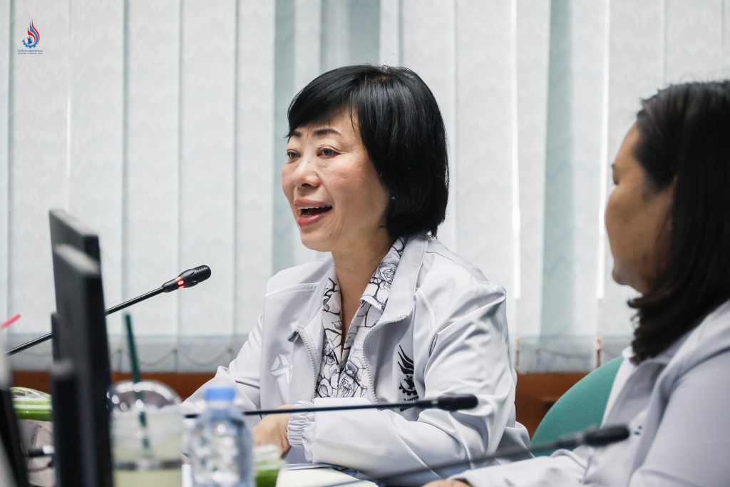 นางนุชนาถ สุพรรณศรี นักวิทยาศาสตร์เชี่ยวชาญ กองบริหารจัดการกากอุตสาหกรรม