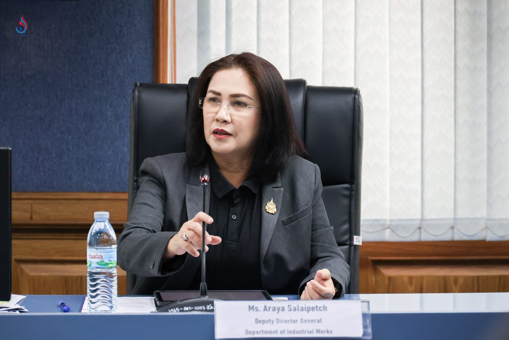 นางสาวอารยา ไสลเพชร รองอธิบดีกรมโรงงานอุตสาหกรรม