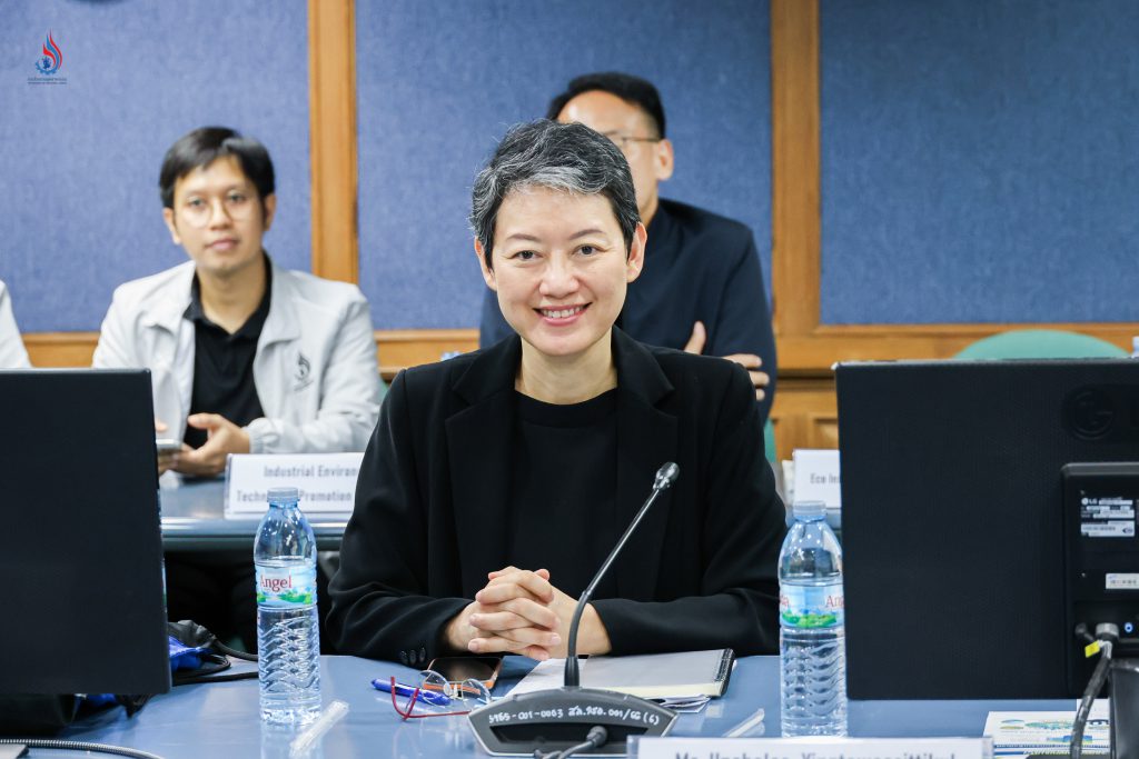 นางสาวศิรกาญจน์ เหลืองสกุล ผู้อำนวยการกองส่งเสริมเทคโนโลยีสิ่งแวดล้อมโรงงาน