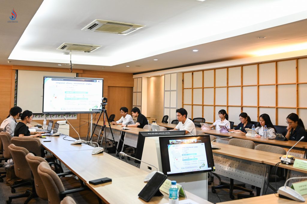 เจ้าหน้าที่กรมโรงงานอุตสาหกรรม เข้าร่วม ณ ห้องประชุมพัฒนาเมืองอุตสาหกรรมเชิงนิเวศ อาคารกรมโรงงานอุตสาหกรรม