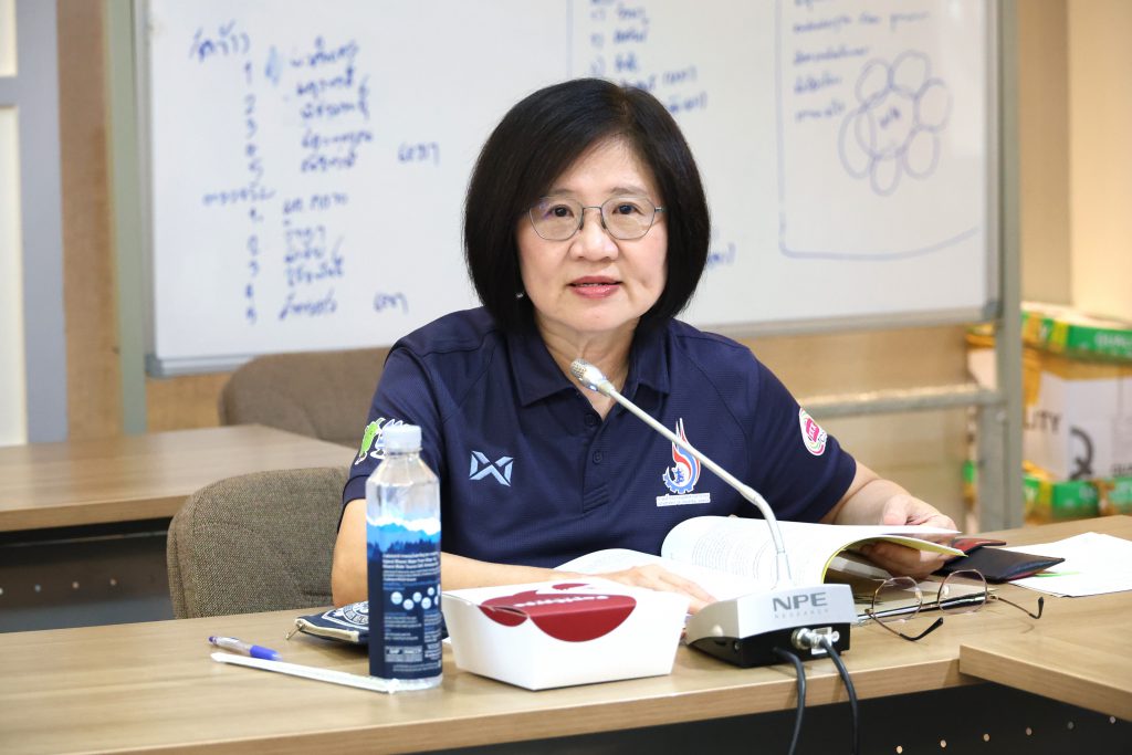 นางอัญชลี ยิ่งทวีสิทธิกุล ผู้อำนวยการกองพัฒนาอุตสาหกรรมเชิงนิเวศ