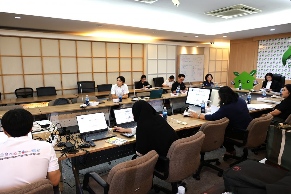 การชุมคณะทำงานฯ ครั้งที่ 9-4/2569 ในโครงการการประยุกต์ใช้หลักการเอื้อประโยชน์ร่วมกันระหว่างอุตสาหกรรมและชุมชน และการใช้สารเคมีอย่างเป็นมิตรต่อสิ่งแวดล้อม เพื่อการพัฒนาอุตสาหกรรมในประเทศไทยที่มุ่งสู่การลดการปล่อยก๊าซเรือนกระจกและเลิกใช้สารมลพิษที่ตกค้างยาวนาน