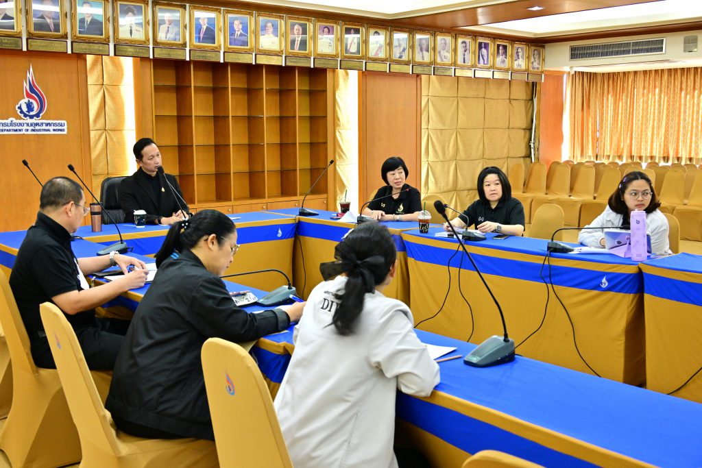 การประชุมคณะกรรมการกำกับดูแลและตรวจสอบติดตามการดำเนินงานของศูนย์บริหารจัดการวัสดุเหลือใช้อุตสาหกรรม (เตาเผาขยะอุตสาหกรรม) บางปู จังหวัดสมุทรปราการ ครั้งที่ 91-5/2569