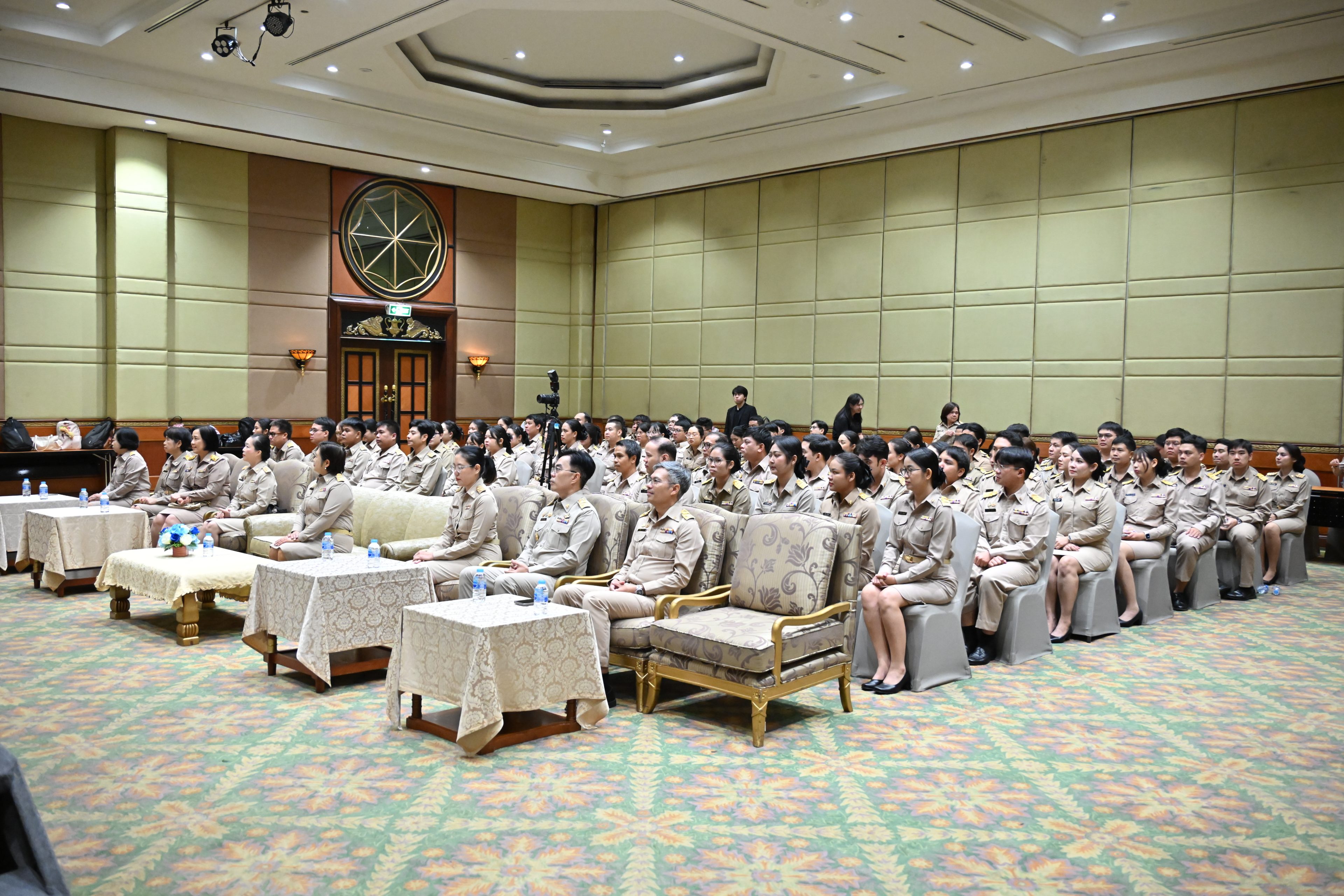 การฝึกอบรมหลักสูตร “การเป็นข้าราชการที่ดี” รุ่นที่ 27 จัดขึ้นเมื่อวันที่ 13 – 24 กรกฎาคม 2569 มีผู้ผ่านการอบรมรวม 81 คน จาก 7 หน่วยงานในสังกัดกระทรวงอุตสาหกรรม