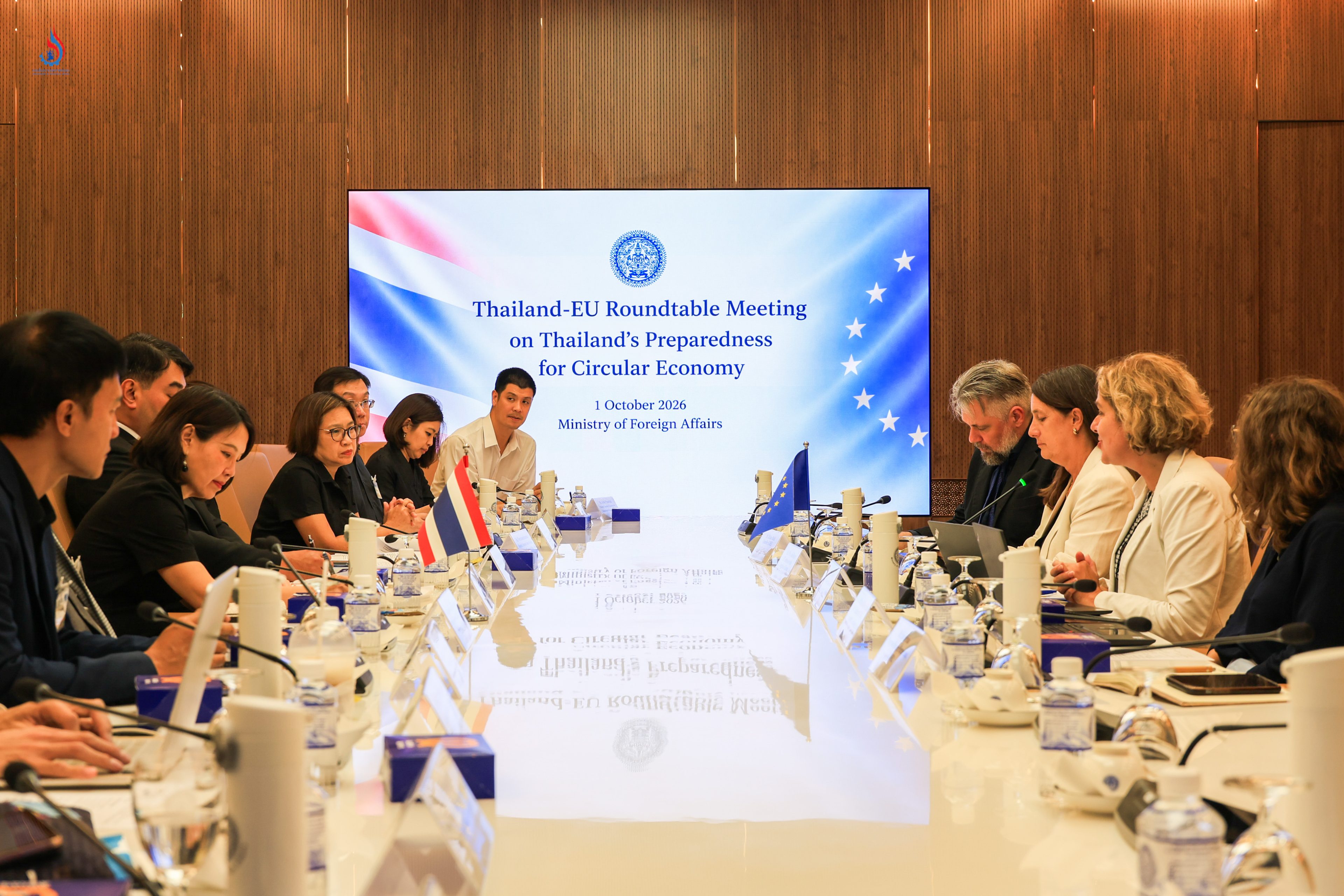การประชุม Thailand–EU Roundtable Meeting on Thailand’s Preparedness for Circular Economy
